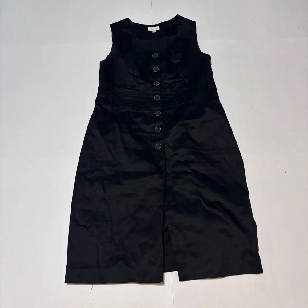 The Limited Black Sleeveless Button-Down Dress - Picture 7 of 12